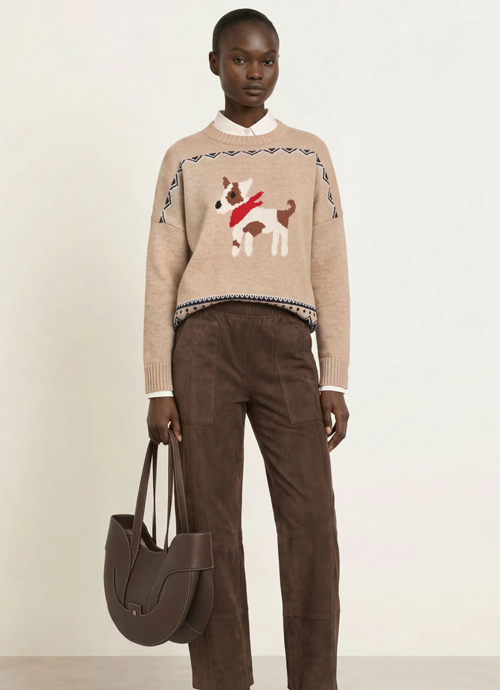 Weekend Max Mara | Pavidi Wool Jumper Sand Dog