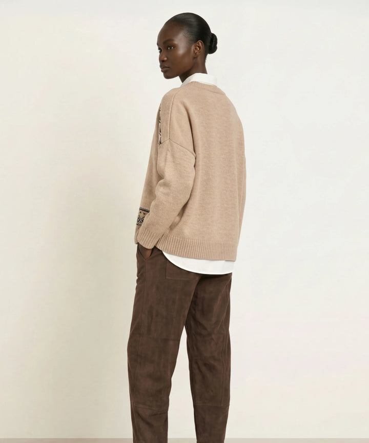 Weekend Max Mara | Pavidi Wool Jumper Sand Dog