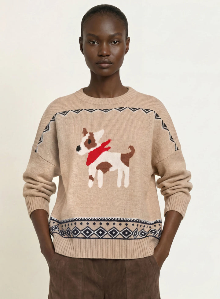 Weekend Max Mara | Pavidi Wool Jumper Sand Dog