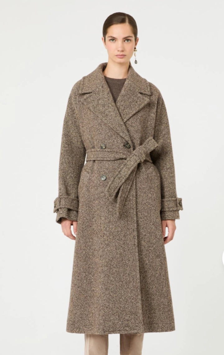 Weekend Max Mara | Tema Wool Coat Brown