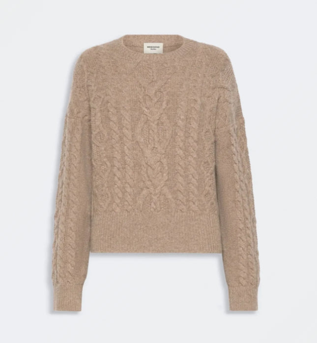 Weekend Max Mara | Dalben Wool Jumper Hazelnut