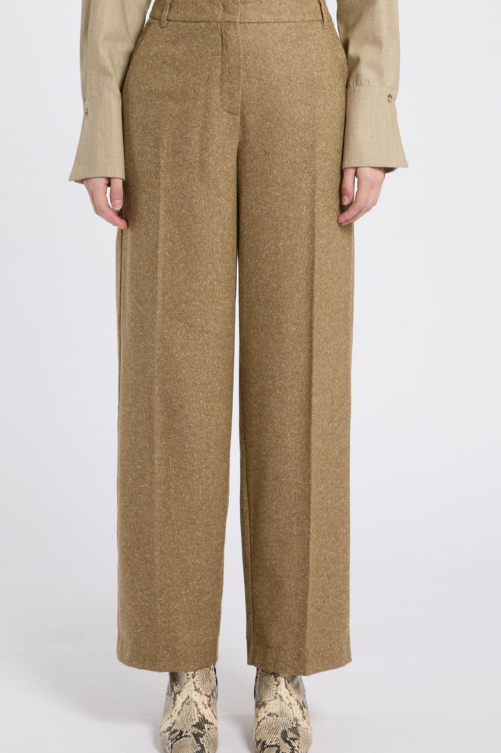 Marella | Poggio Trousers Natural Tweed