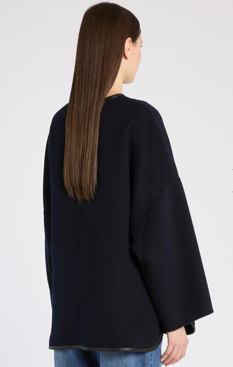Marella | Satira Short Coat Midnight Blue