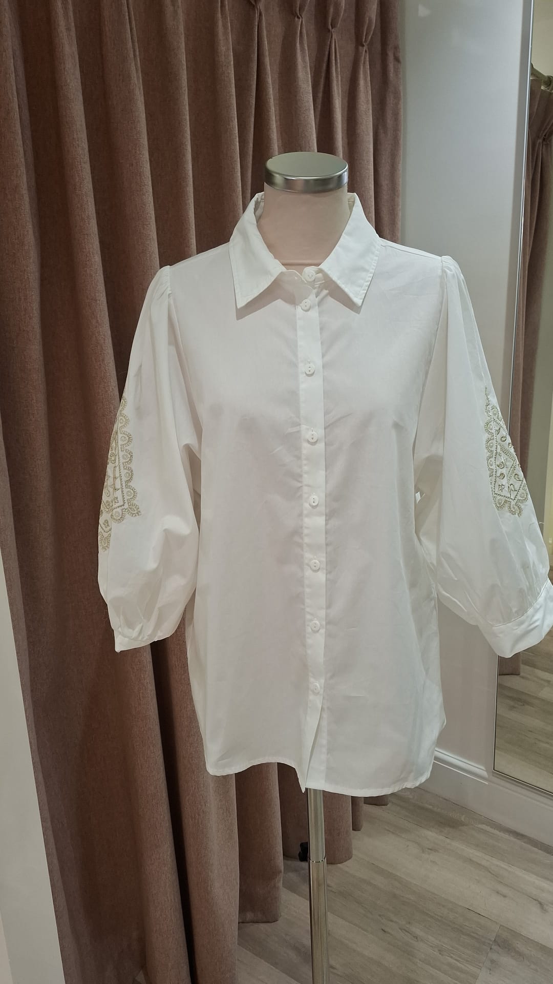 Esqualo | F26.14529 Blouse Off White
