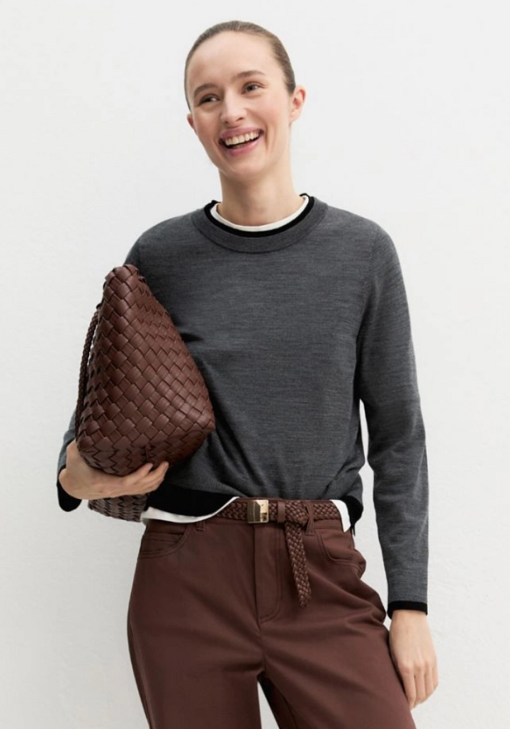 Emme | Prugna Sweater  Grey