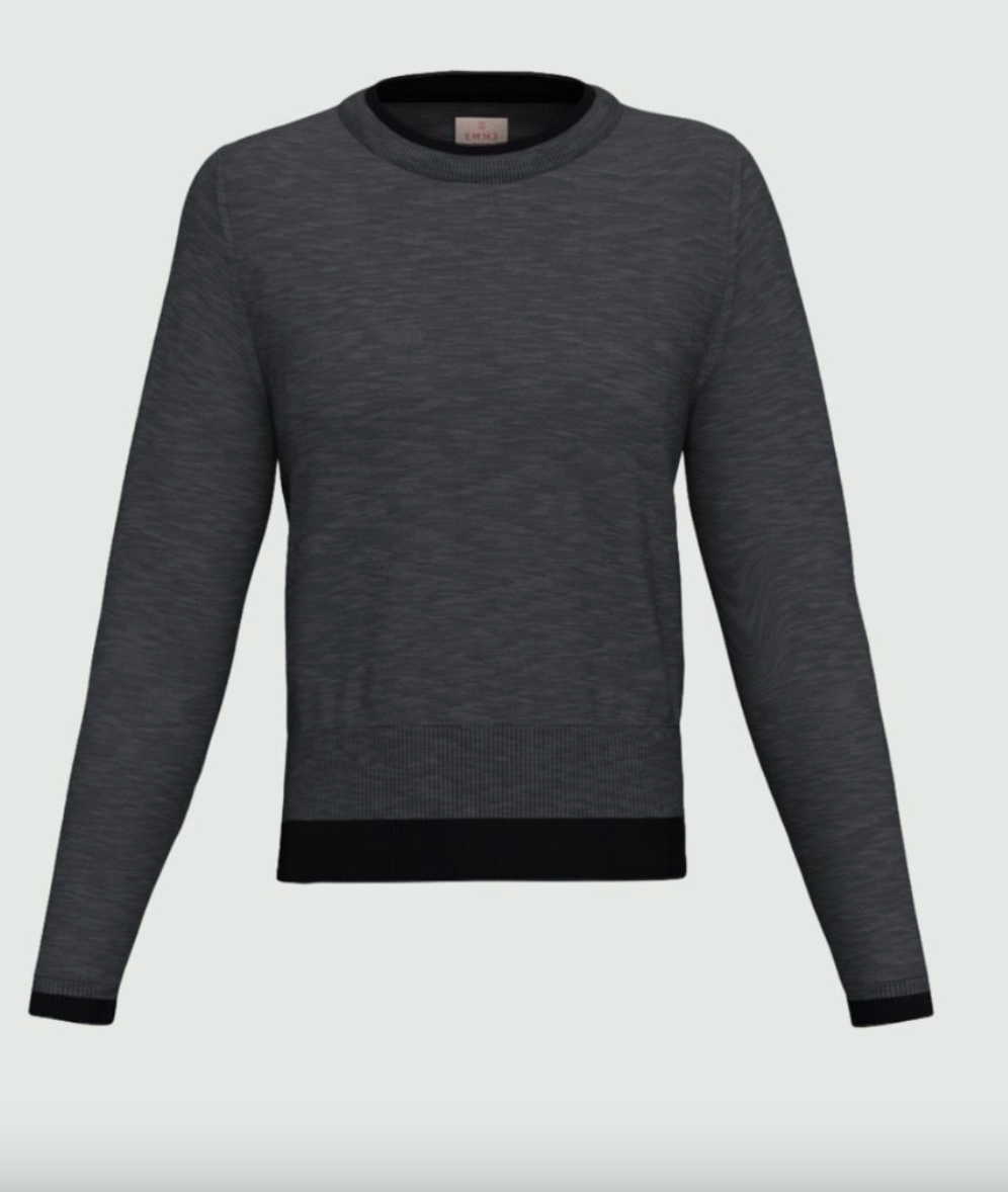 Emme | Prugna Sweater  Grey