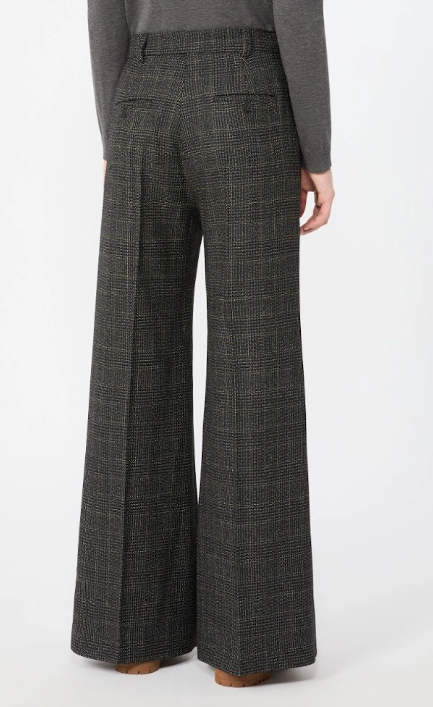 Weekend Max Mara | Pacca Wool Trousers Dark Grey
