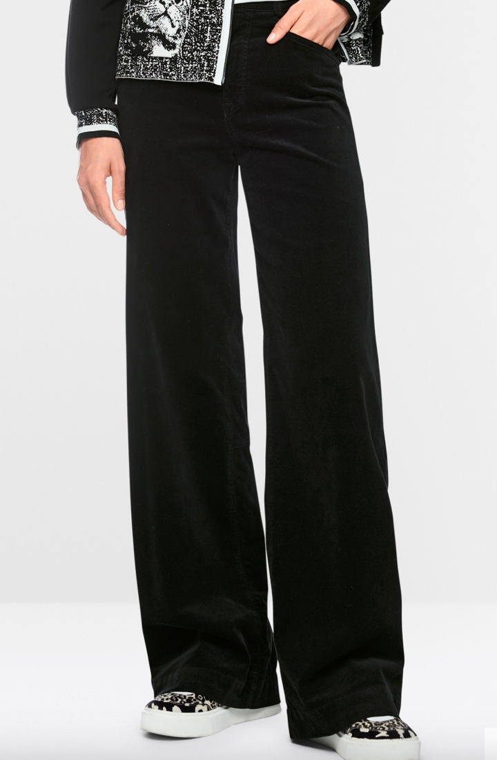 Marc Cain | BS 81.46 W35 Trouser WARRI Black New