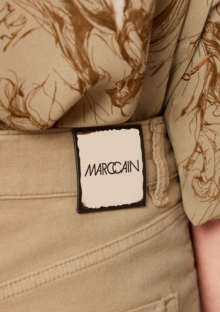 Marc Cain | BC 81.52 W48 Trouser FEURA Tannin