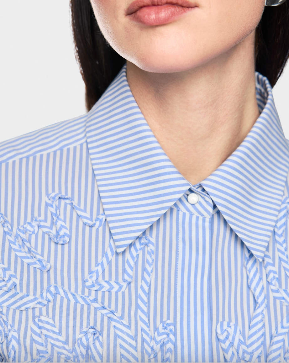 Marc Cain > AC 51.27 W59 Blouse Magical Blue