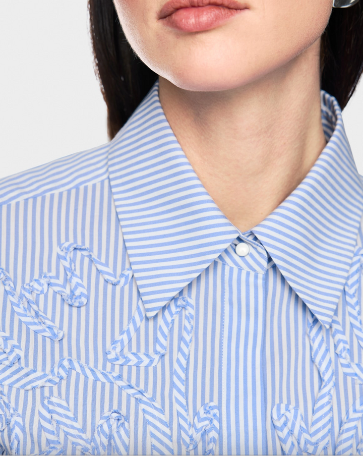 Marc Cain > AC 51.27 W59 Blouse Magical Blue