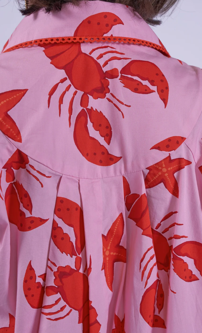 New Day Originals >  Paddington Blouse Lobster