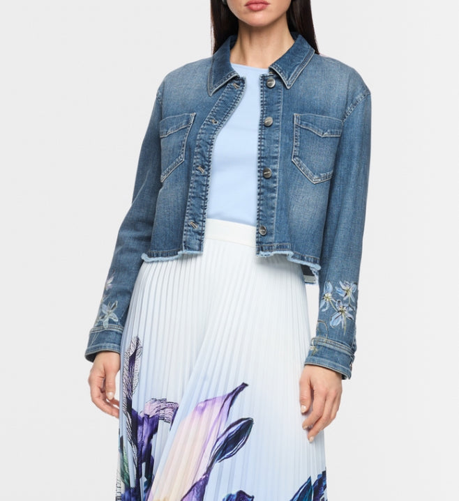 Marc Cain > AC 31.16 D22 Jacket Vintage Blue