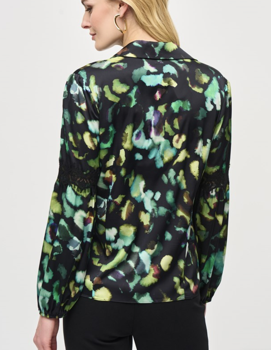 Joseph Ribkoff -   243205 Blouse Black/Multi