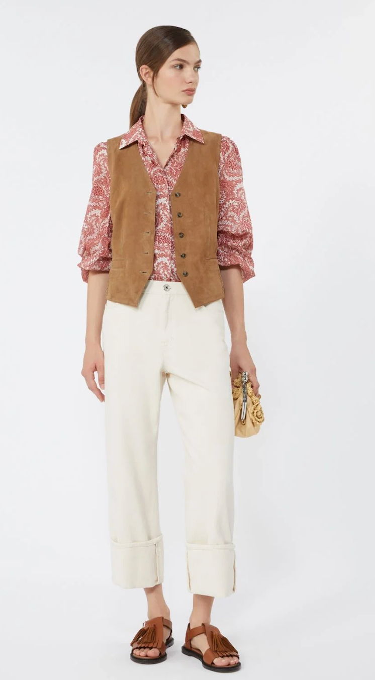 Weekend Max Mara > Gesto Trouser Ecru
