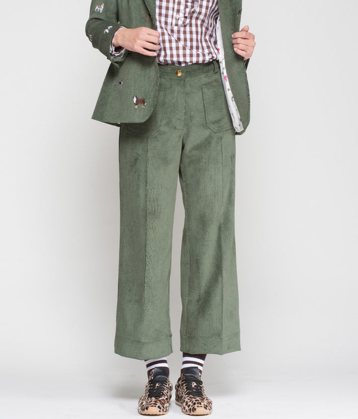 Vilagallo \  32701 Trouser Pana Veri
