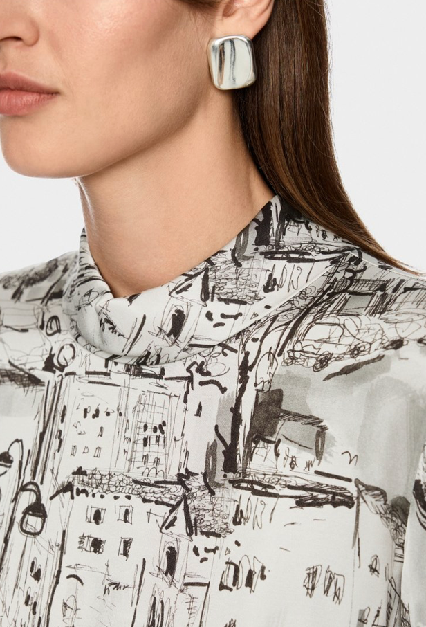 Marc Cain \ ZC 51.21  W75 Blouse Smoke
