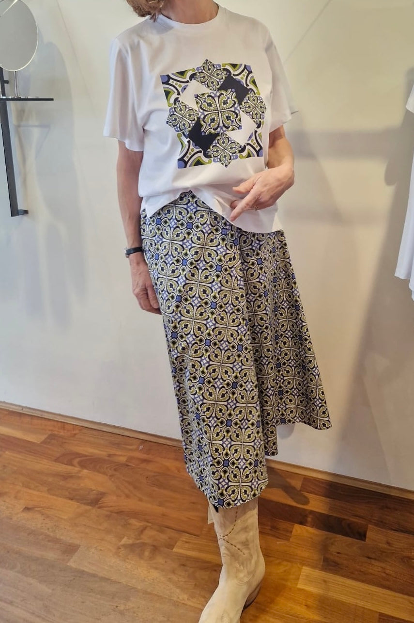 Emme > Pausa Skirt Periwinkle Blue