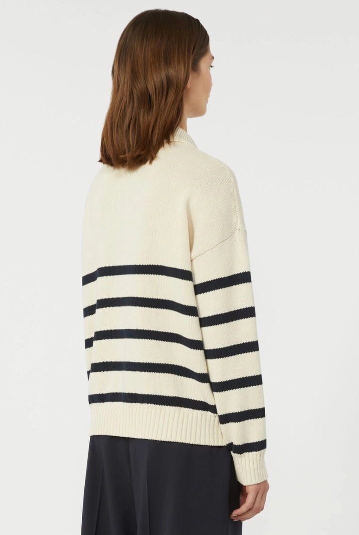 Weekend Max Mara > Panfilo Sweater Navy Stripe
