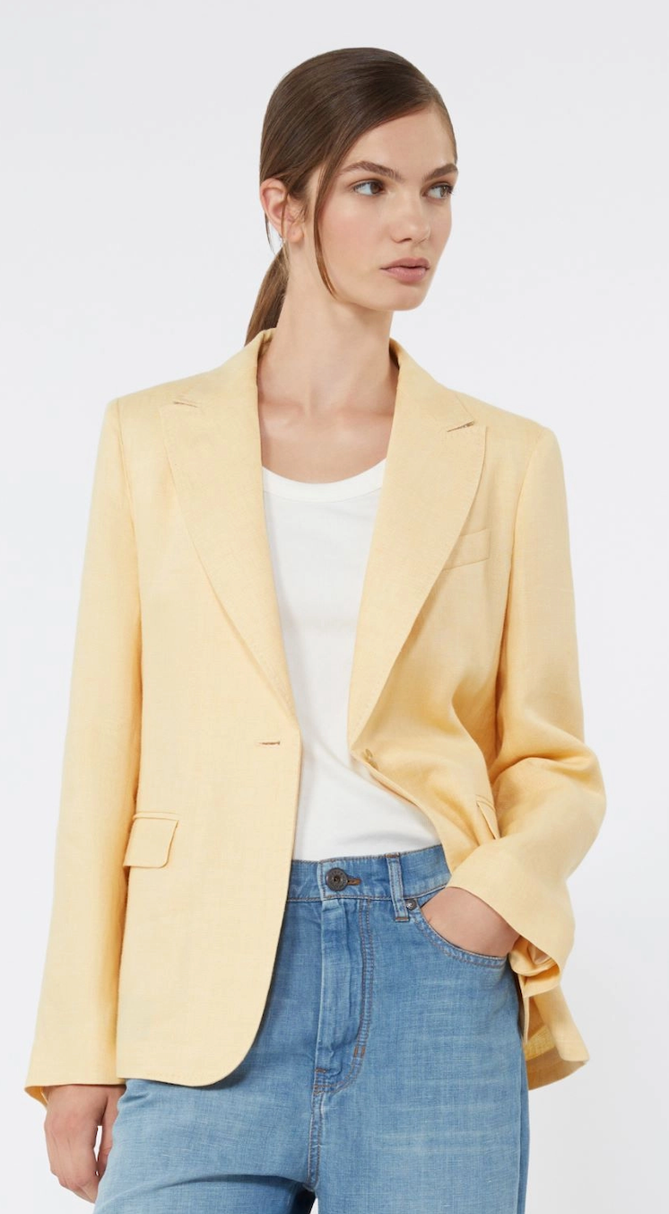 Weekend Max Mara > Nalut Jacket Yellow