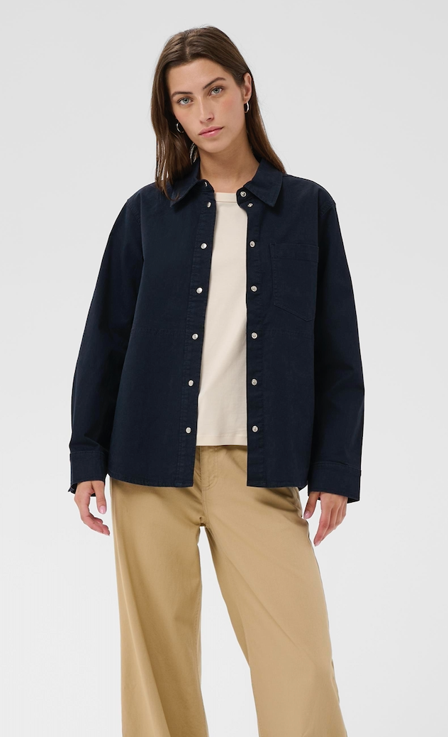 Part Two > Nayla Jacket    Dark Navy