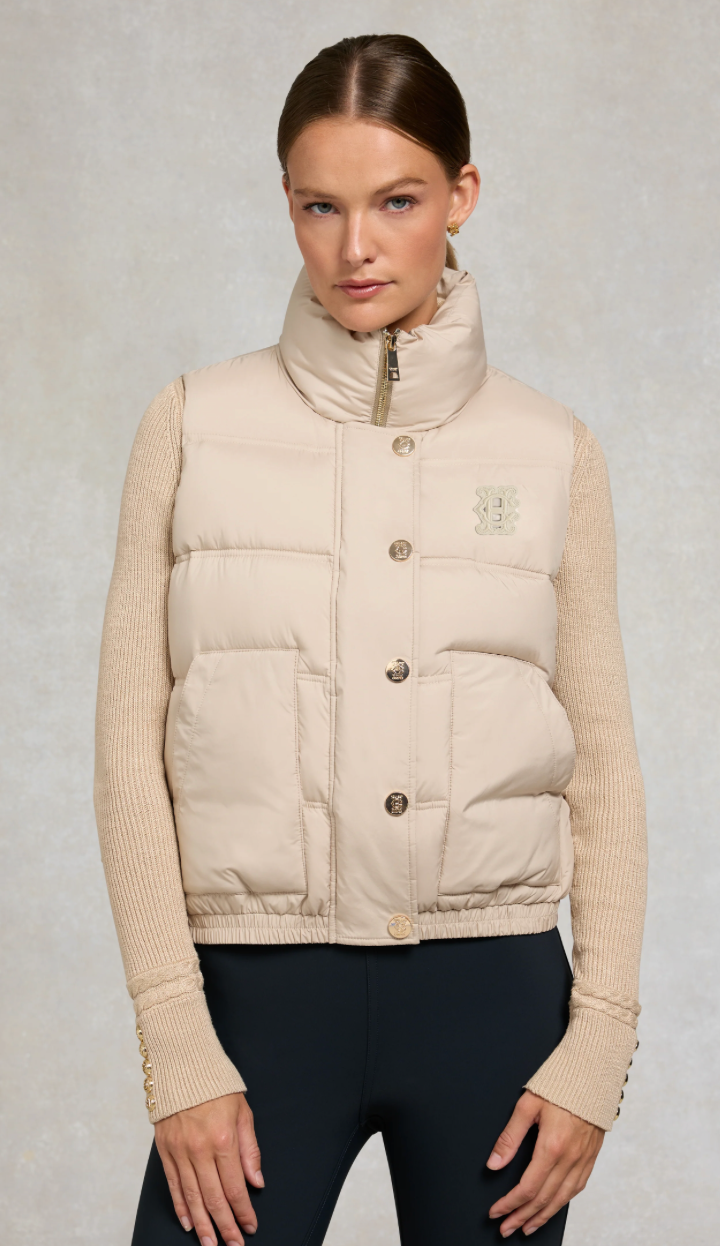 Holland Cooper | Milton Padded Gilet Putty