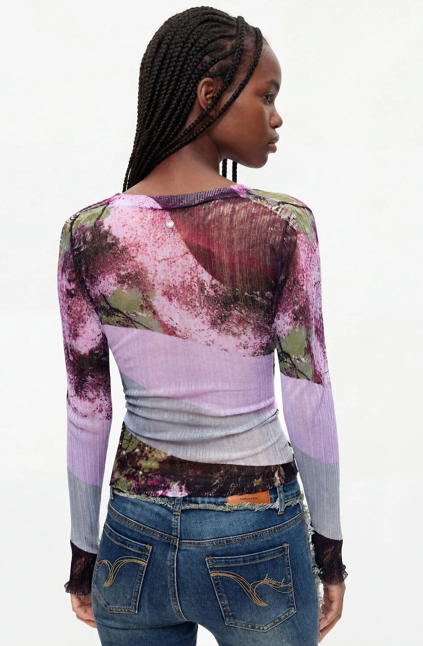 Desigual | 26WWJF13 Jumper Lilac