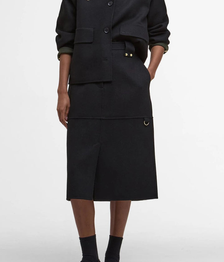 Barbour \ LSK0135 Leonie Midi Skirt Black