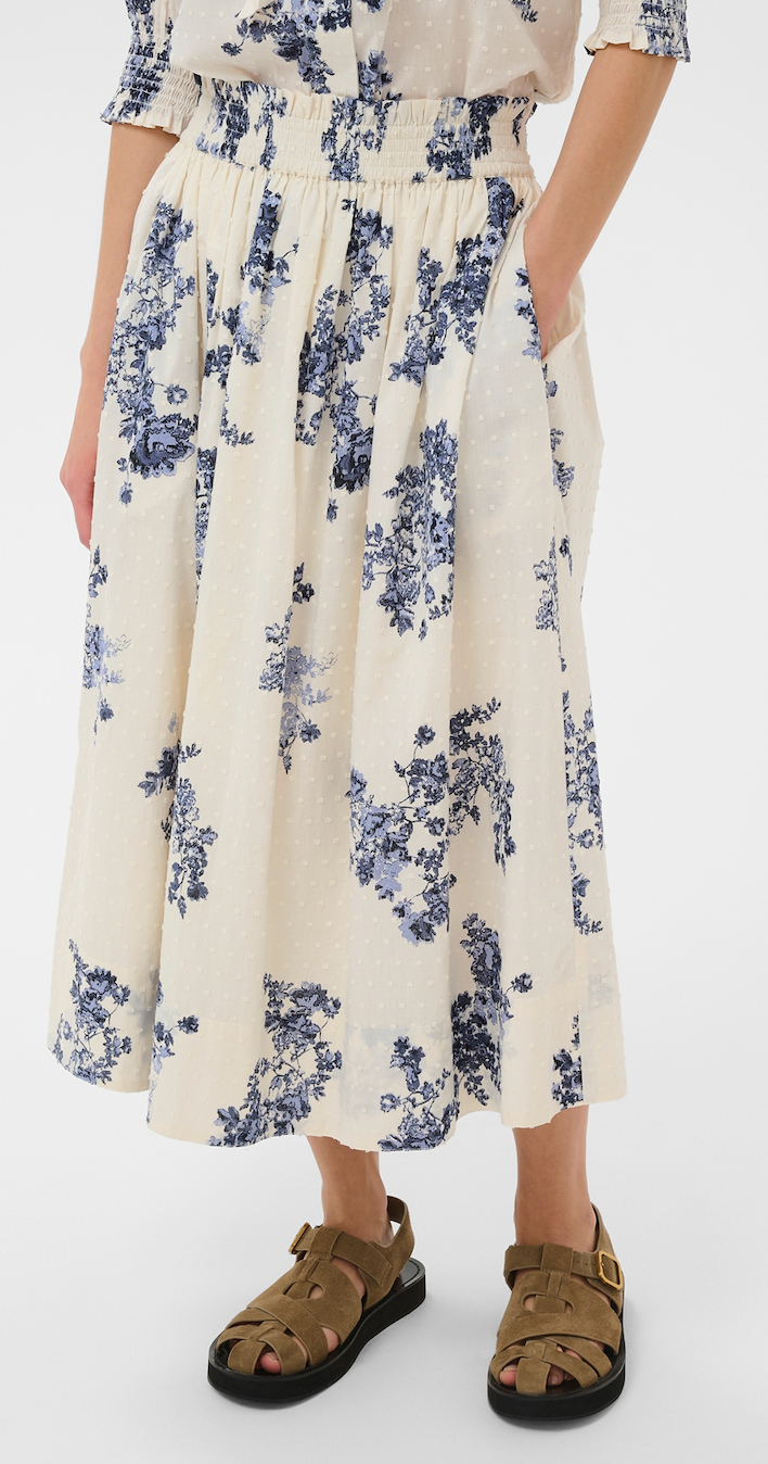 Part Two > Amaia Skirt Blue Flower