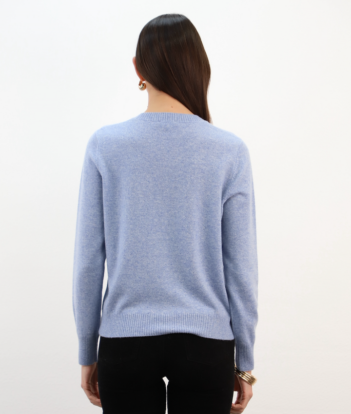 Esthème Cashmere | WES26093H  Cashmere Jumper with Peace