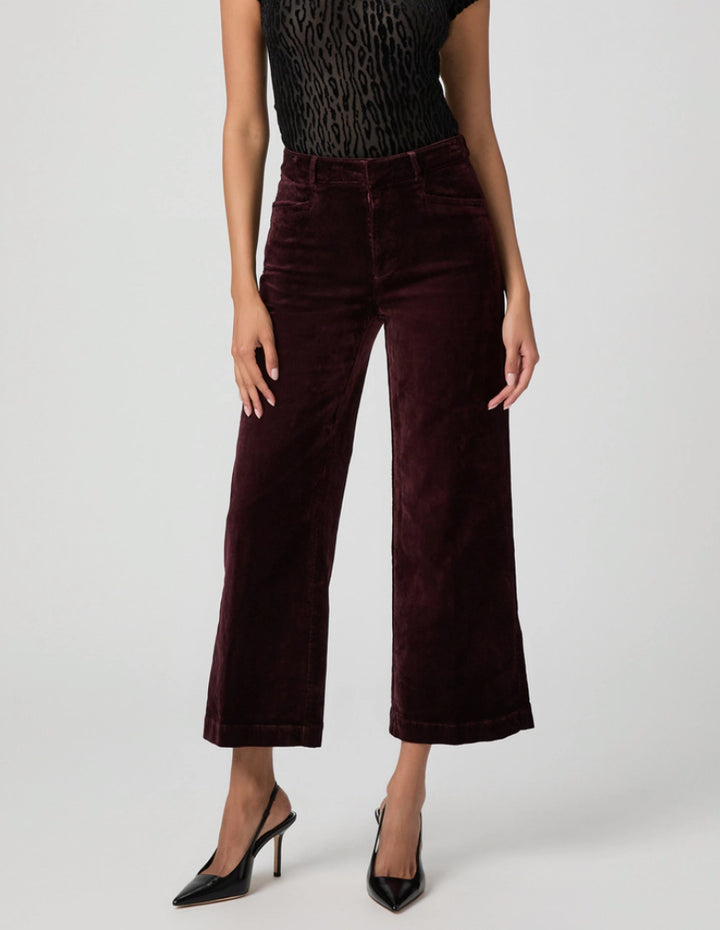 Paige Denim \ Clean Front Anessa Aubergine
