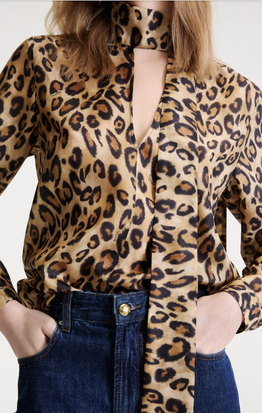 Marella | Nastro Shirt Beige Spotted