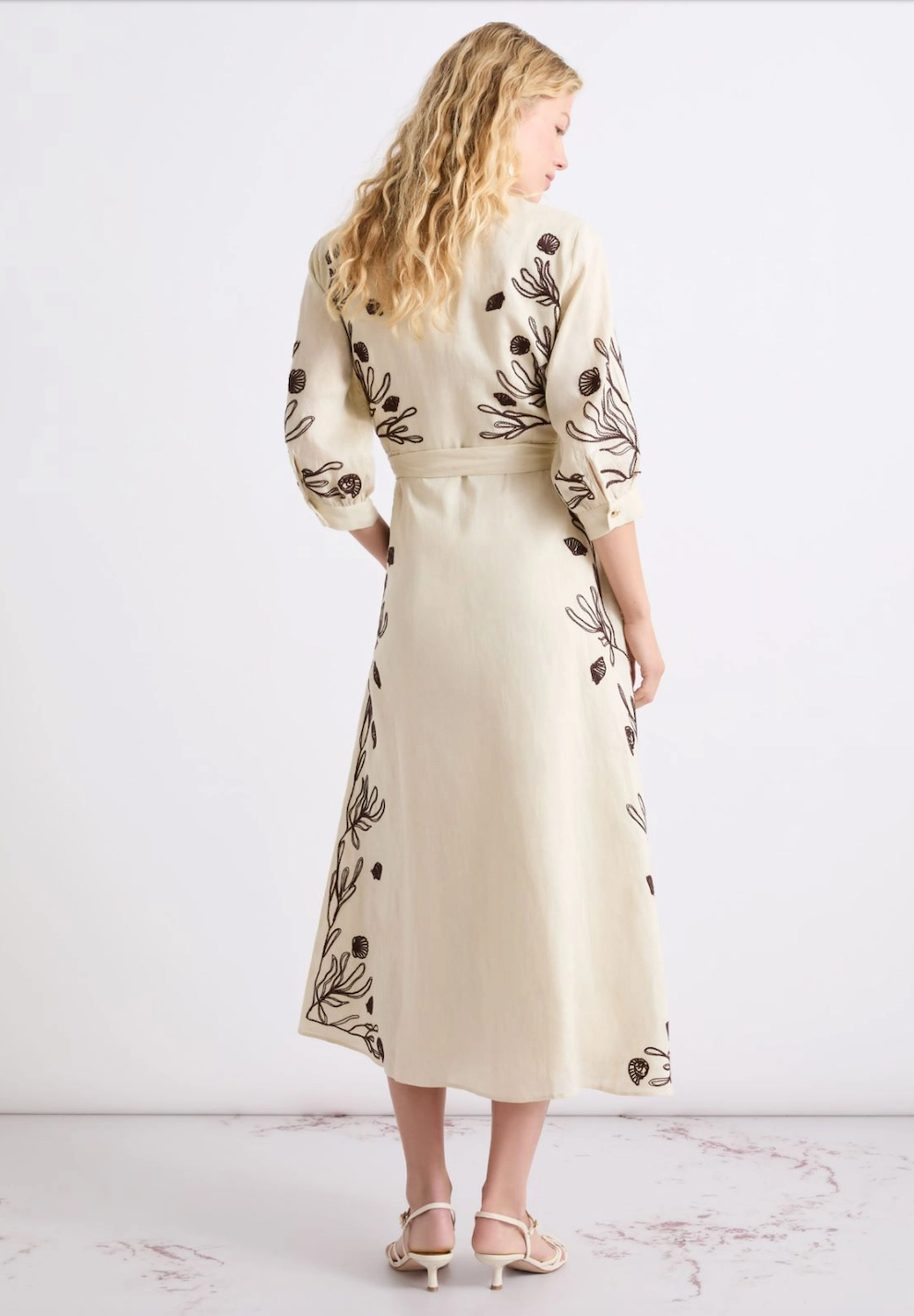 Marella > Banda Dress Cream