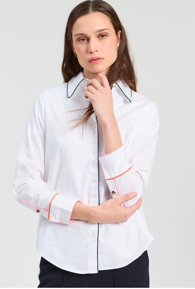 Vilagallo | 33802 Shirt Blanco Twill