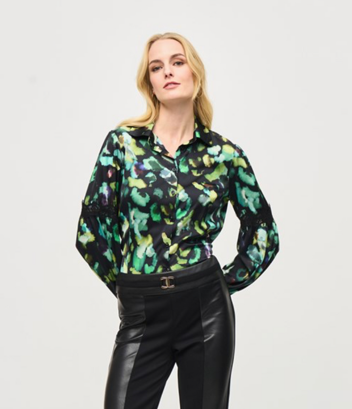 Joseph Ribkoff -   243205 Blouse Black/Multi