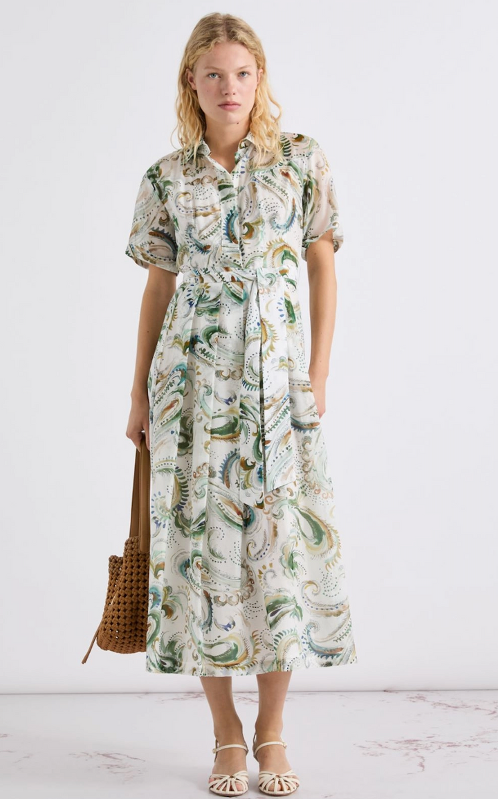 Marella > Galli Dress Optical White