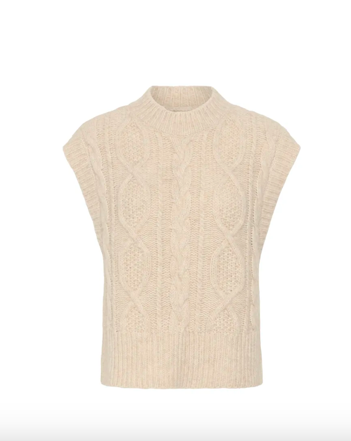 Part Two | Chanina Waistcoat Whitecap Melange