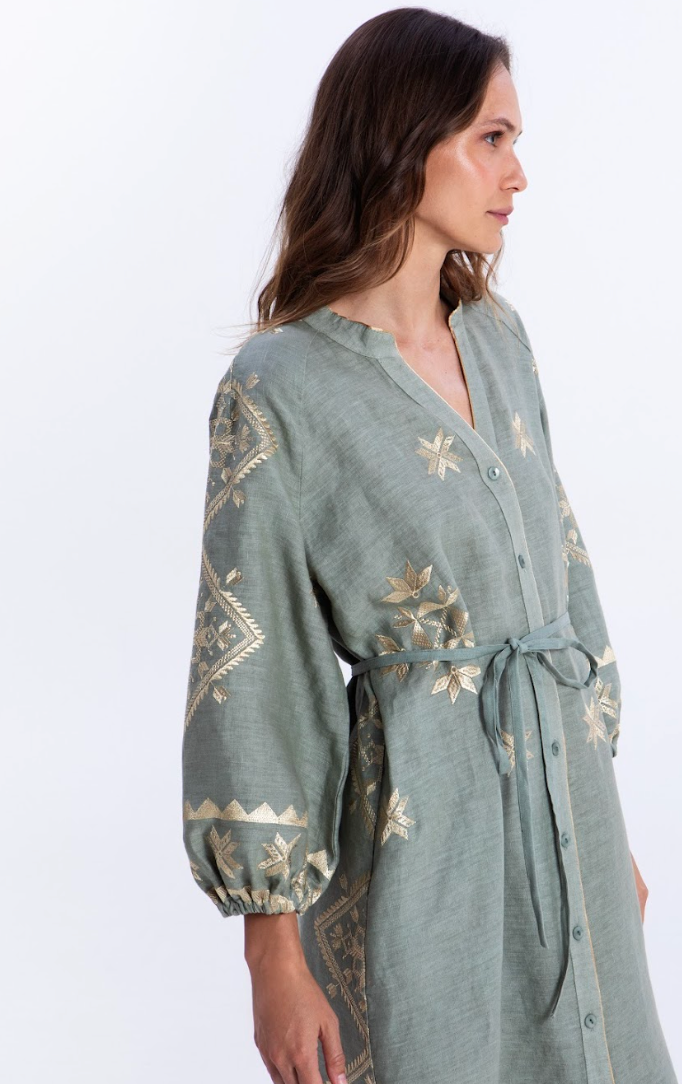 Greek Archaic > 2143242 Shirt sge/gld