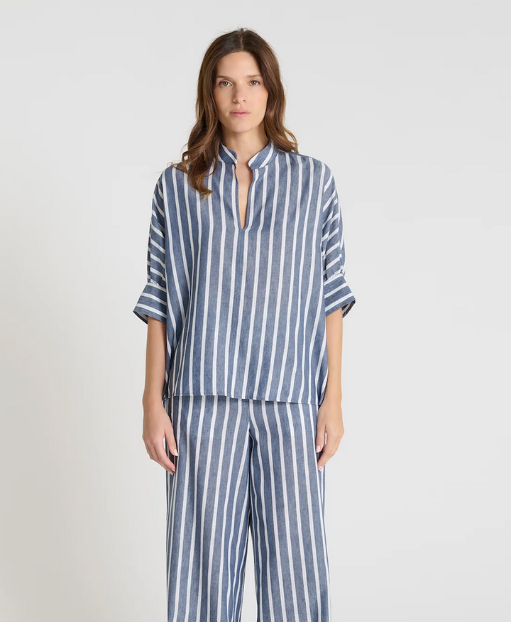 Hana san > Primrose Blouse Blue