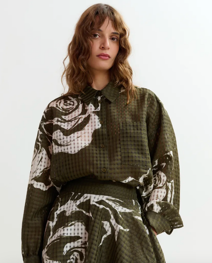 Essentiel Antwerp > Jorange Shirt Olive