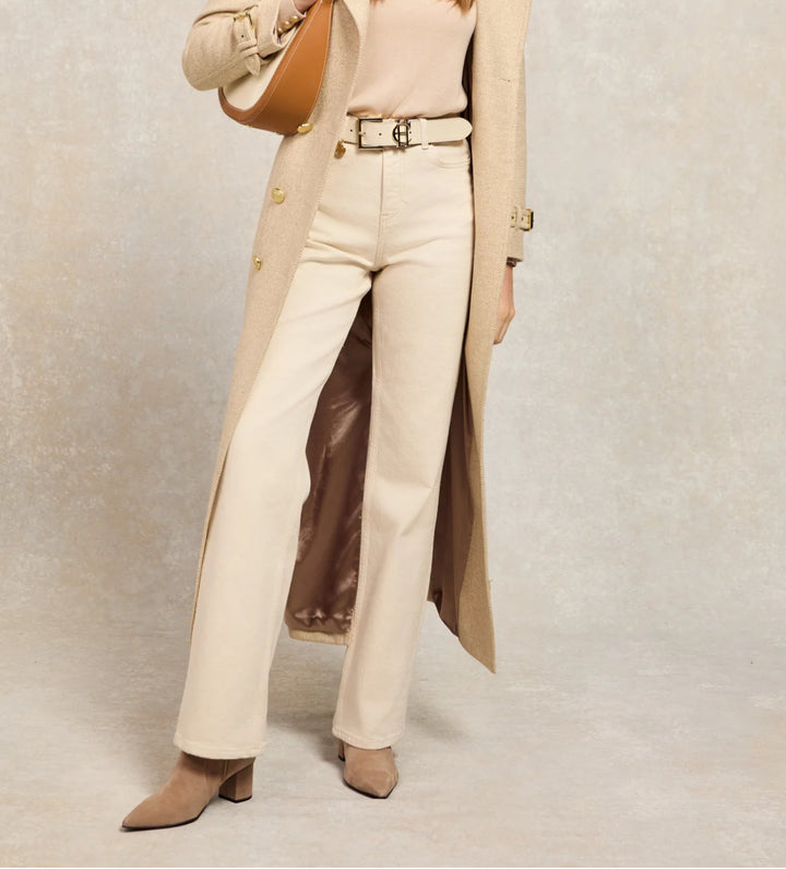 Holland Cooper /  Classic Straight Jean Oatmeal