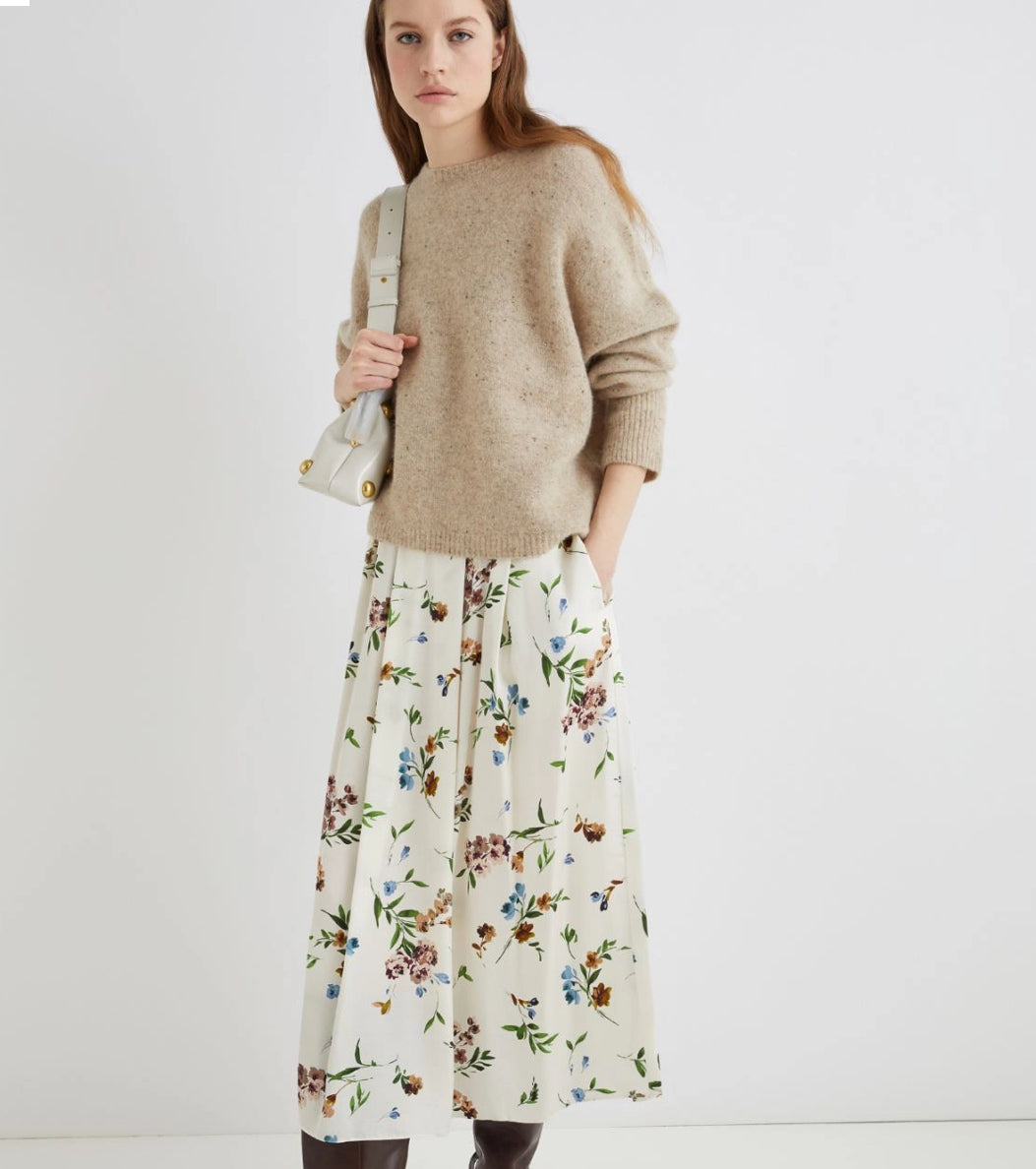 Marella \ Asiago Skirt Cream Floral