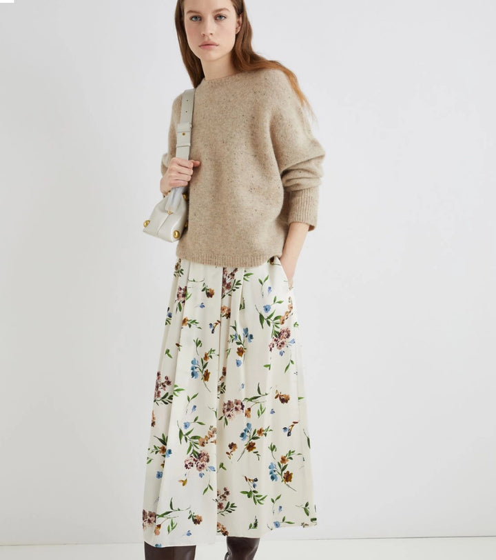 Marella \ Asiago Skirt Cream Floral
