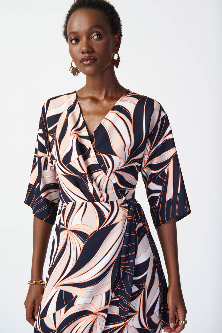 Joseph Ribkoff : Dress 241114 Midnight/Multi