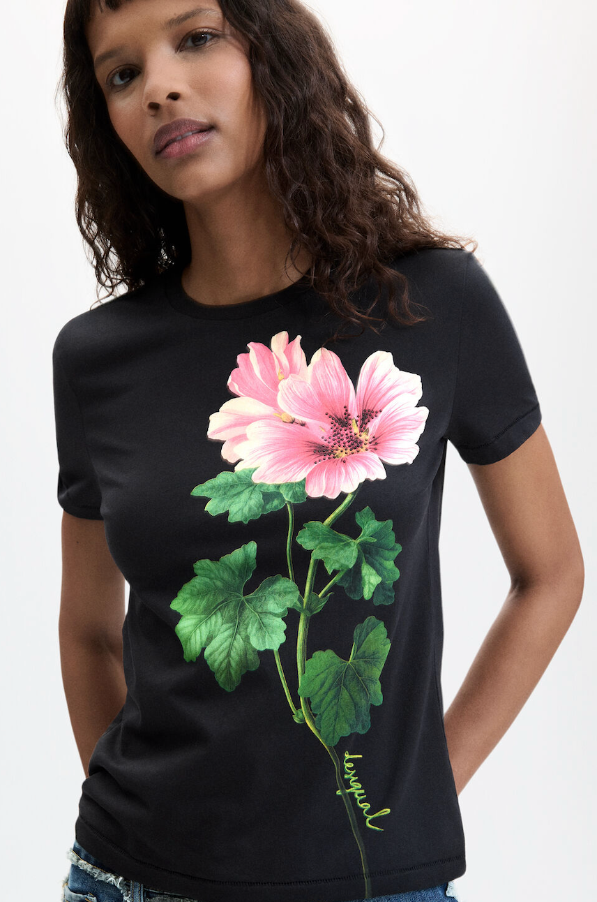 Desigual | 26WWTK50 T-Shirt Black