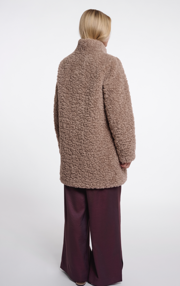 Rino &amp; Pelle | Lexis faux fur coat Mocha Latte