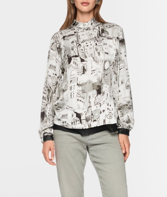 Marc Cain \ ZC 51.21  W75 Blouse Smoke
