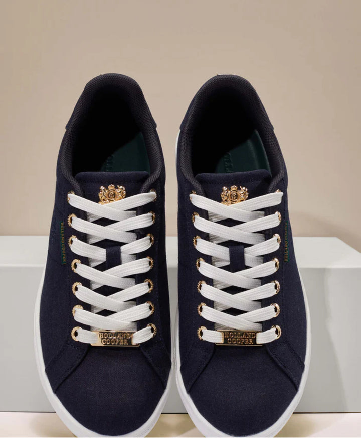 Holland Cooper /  Chelsea Court Trainer Ink Navy