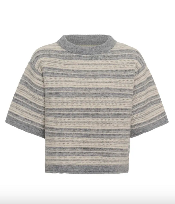 Part Two | Cerys Pullover Grey &amp; French Oak