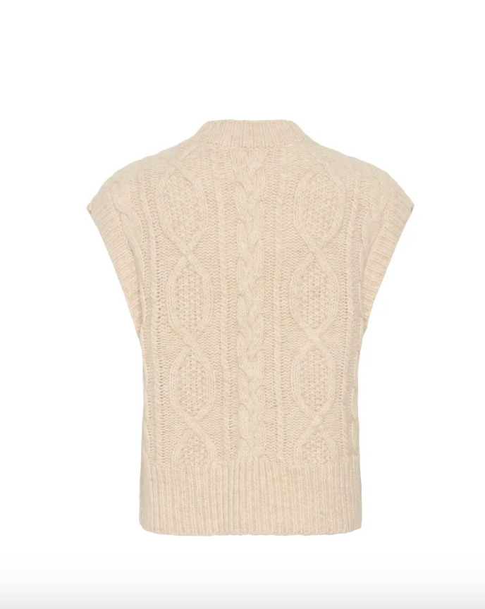 Part Two | Chanina Waistcoat Whitecap Melange